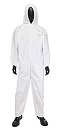 PIP-3606/XL                    XL BREATHABLE COVERALLS W/HOOD ELASTIC WRIST